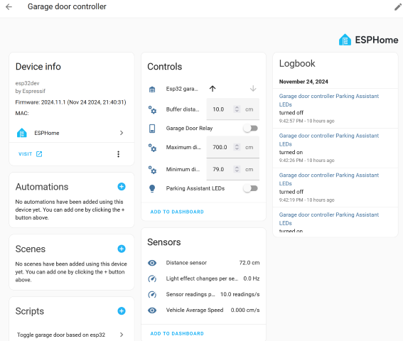 Garage Door Controller Home Assistant Dashboard Garage Door Controller Home Assistant Dashboard
